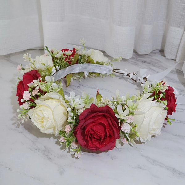Coroncina Comunione Bambina 10 Couronnes Fleurs Cheveux Multicolores Coroncina Comunione Bambina 10 Couronnes Fleurs Cheveux Multicolores