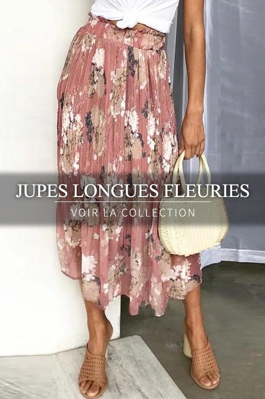 Jupe Longue Fleurie