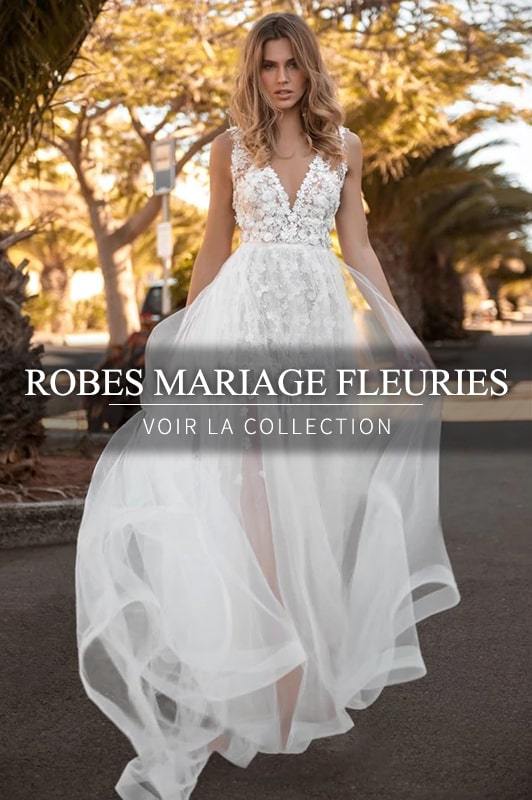 Robe Fleurie Mariage