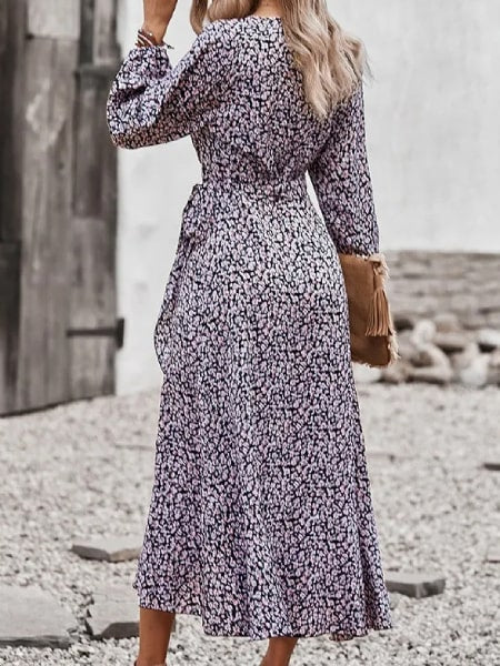 robe fluide fleurie chic