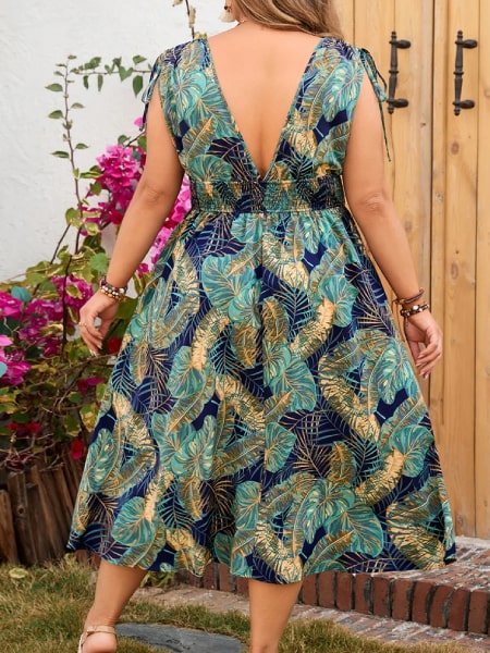 robe longue fleurie grande taille