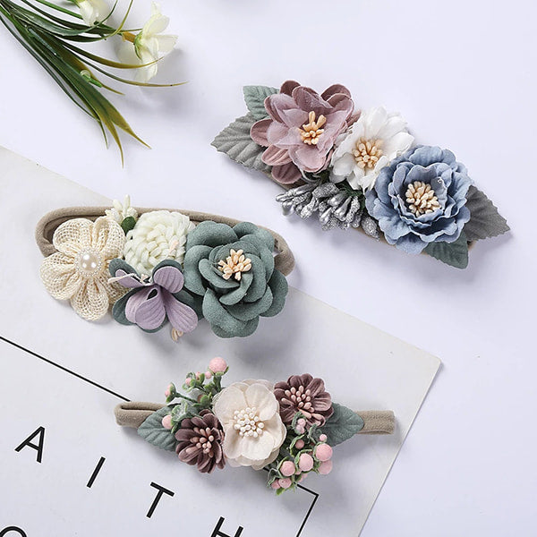 Jissoo Bandeau De Princesse D'anniversaire Pour Bébé Fille – Pince à Cheveux En Forme De Fleur Jissoo Bandeau De Princesse D'anniversaire Pour Bébé Fille – Pince à Cheveux En Forme De Fleur