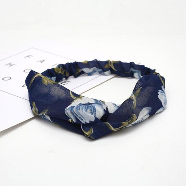 Bandeau fleur femme