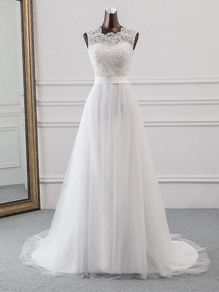 Robe de mariée florale