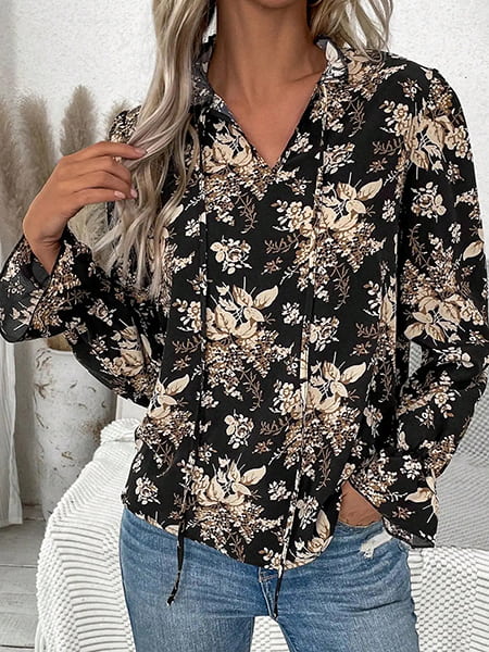 blouse bohème fleurie