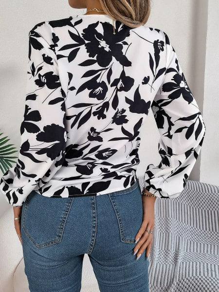 blouse femme bohème fleurie