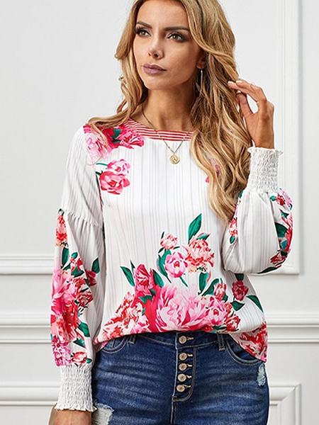 tunique fluide fleurie